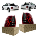 Par Lanterna Sinaleira Renault Duster Oroch 2015 A 2022 Ambos Lados Vermelho