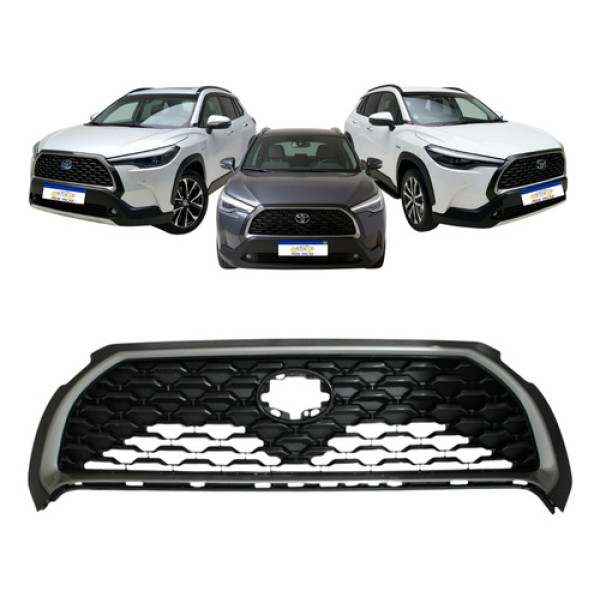 Grade Radiador Toyota Corolla Cross Xre Xrx Xr 2022 A 2024 Preto