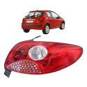 Lanterna Peugeot 207 Hatch 2008 A 2015 Grade Vermelha Ld Direito/passageiro Vermelho