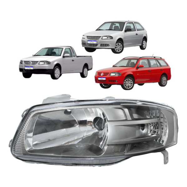 Farol Vw Gol G4 2006 2007 2008 2009 2010 2011 2012 2013 L.e Esquerdo
