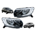Farol Renault Sandero Logan 2020 2021 2022 2023 Com Led
