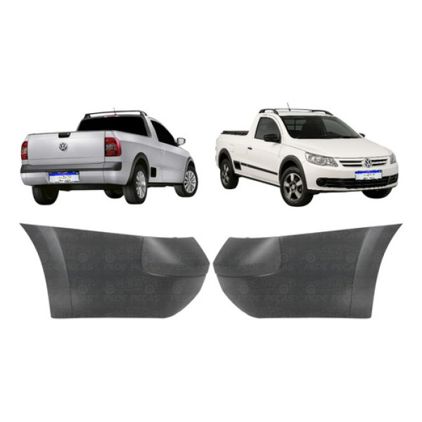 Polaina Vw Saveiro G5 G6 2009 2010 2011 2012 A 2016 Traseira