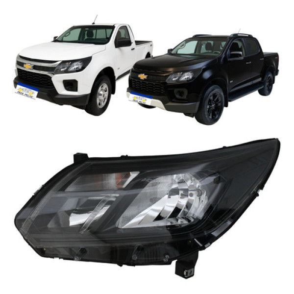 Farol Chevrolet S10 2017 A 2023 Sem Led Novo Esquerdo/motorista