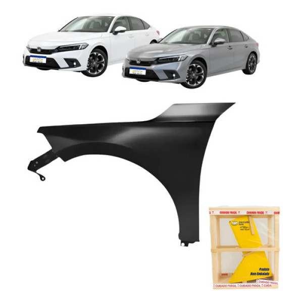 Paralama Honda Civic G11 Advanced 2023 24 2025 Le