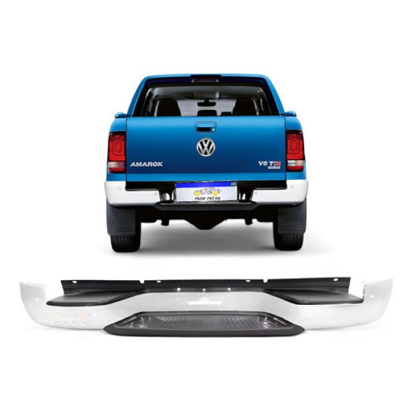 Parachoque Traseiro Vw Amarok 2010 2011 2012 2013 2014 A 24