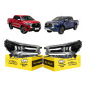 Par Farol Hilux 2021 22 23 24 25 2026 Full Led Moldura Cinza Direito
