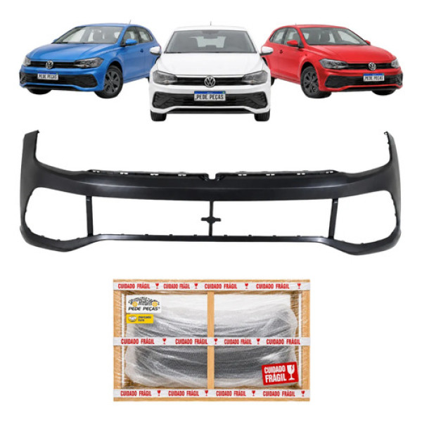 Parachoque Volkswagen Polo Track 2023 A 2026 Novo Preto