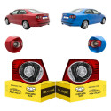 Par Lanterna Traseira Canto Vw Jetta 2007 2008 2009 2010 Ambos Lados