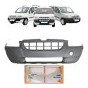 Parachoque Fiat Doblo 2002 2003 2004 2005 A 2009 Texturizado Preto Texturizado