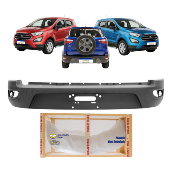 Parachoque Traseiro Ford Ecosport 2018 2019 2020 2021 Novo