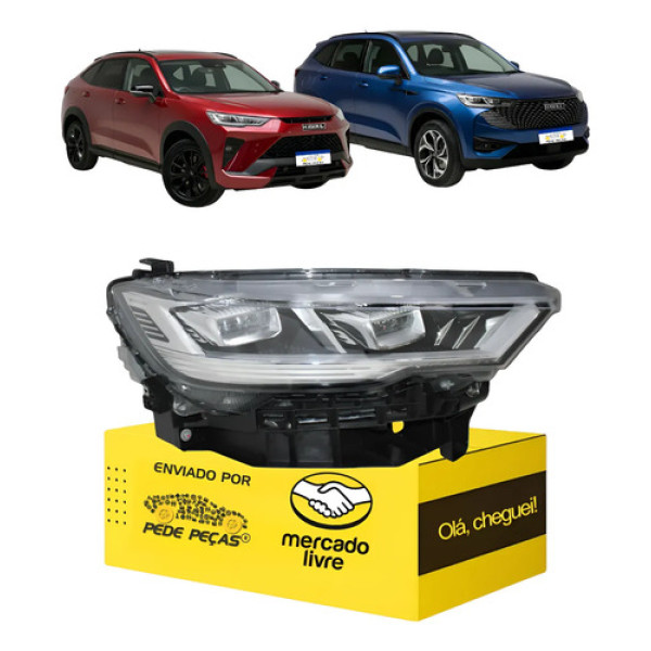 Farol Sinaleira Direita Gwm Haval H6 Gt 2024 2025 2026 Direito/passageiro