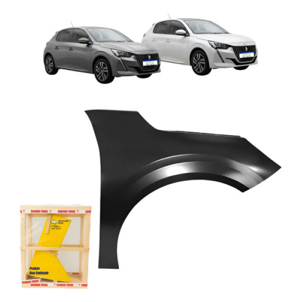 Paralama Peugeot 208 Active Allure 2021 2022 2023 A 2026 Ld