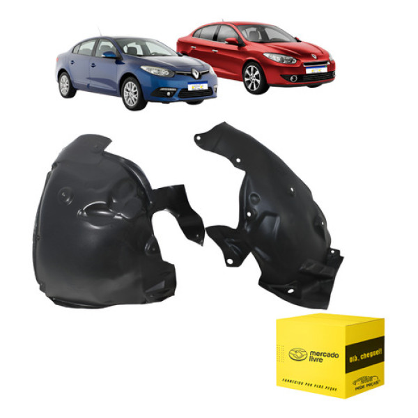 Par Parabarro Lameiro Dianteiro Fluence 2010 A 2018 L.d
