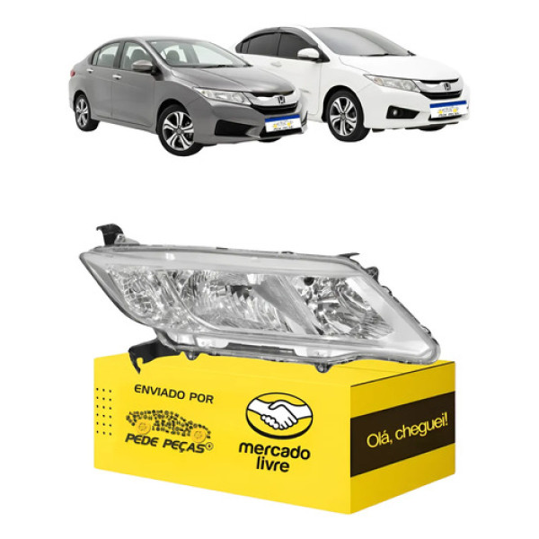 Sinaleira Direita Honda City 2015 2016 2017 Direito/passageiro