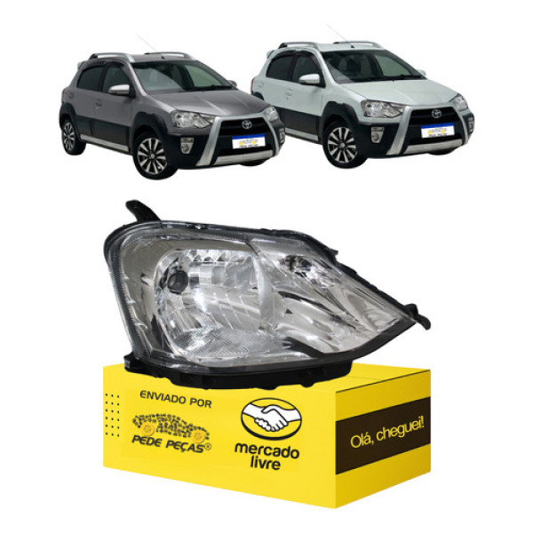 Farol Sinaleira Etios Cross 2014 2015 2016 2017 2018 L.d Direito/passageiro