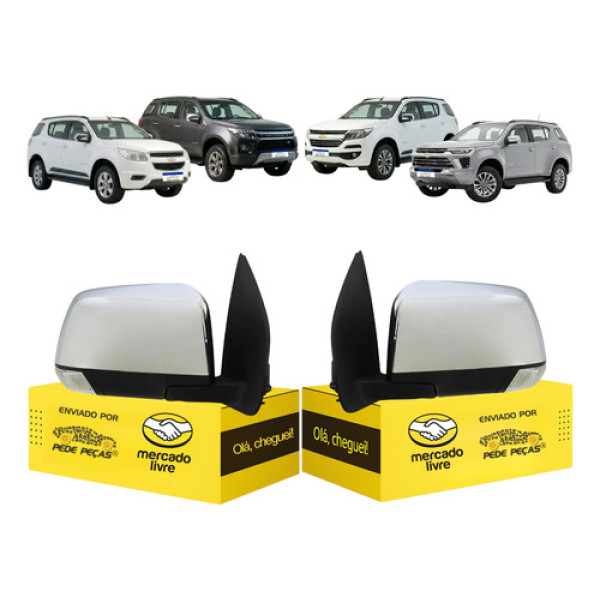 Par Retrovisor Trailblazer 2013 2014 2015 2016 2017 2018 19