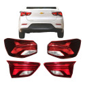 Kit 4 Lanterna Traseira Gm Onix Plus Sedan Sem Led 2020 2023 Esquerdo
