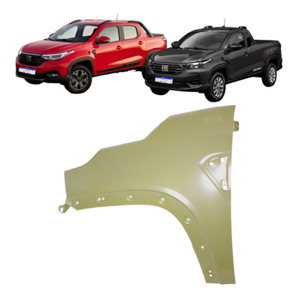 Paralama Fiat Strada Ranch 2020 2021 22 2023 2024 2025 Le