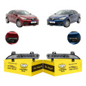 Par Farol Milha Cibie Drl Renault Fluence 2015 2016 17 2018 Cristal