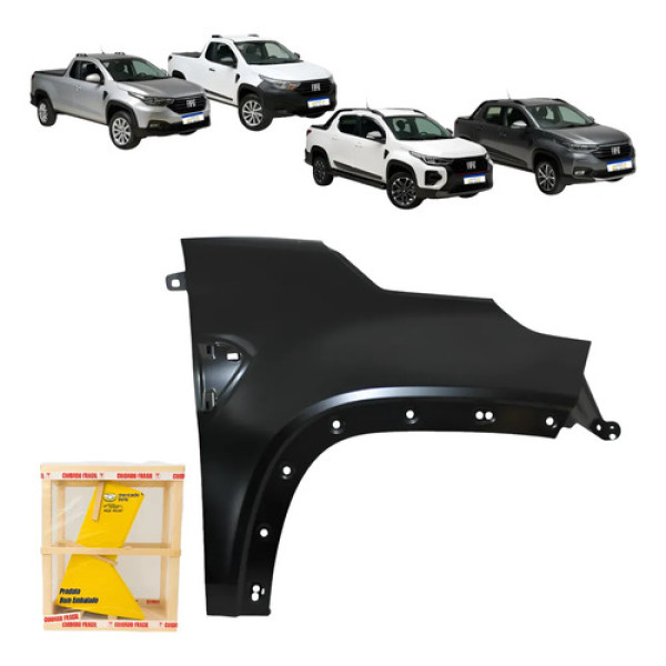 Paralama Fiat Strada 2021 2022 2023 2024 2025 2026 Ld