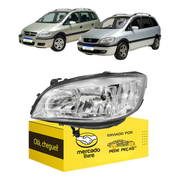 Farol Zafira 2001 2002 2003 04 05 06 07 08 09 10 11 2012 Le Esquerdo