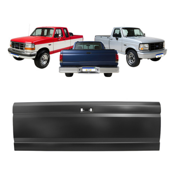 Tampa Traseira F-1000 1993 1994 A 1997 Lisa S/relevo Preto Tampa Traseira F-1000 1993 1994 A 1997 Lisa S/relevo Preto