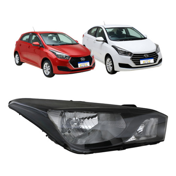 Farol Hb20 Mascara Negra 2013 2014 2015 2016 2017 2018 19 Ld