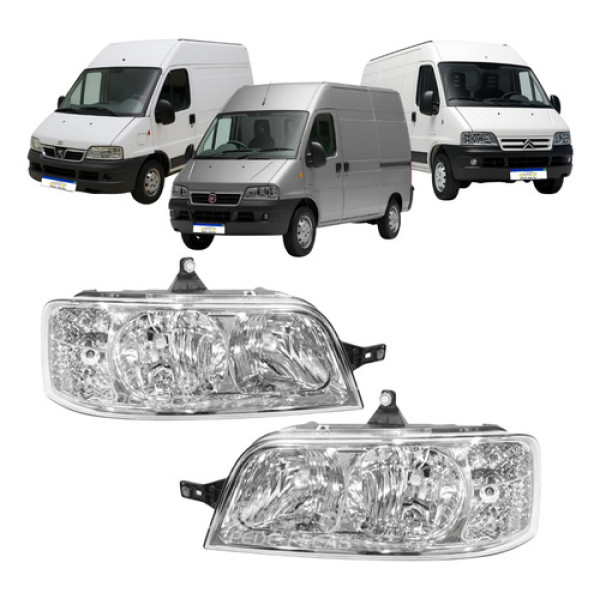 Farol Ducato Jumper Boxer 2007 2008 2009 2010 A 2016 Novo