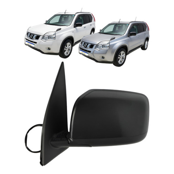 Retrovisor Esquerdo Nissan X-trail 2008 A 2014 C/aquecimento Esquerdo