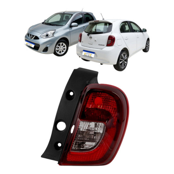 Lanterna Direita Nissan March 2015 2016 2017 2018 A 2020