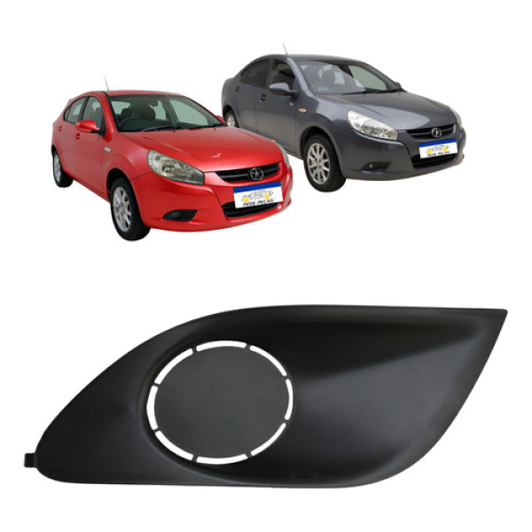 Moldura Milha Jac J3 2010 2011 2012 2013 S/furo Novo