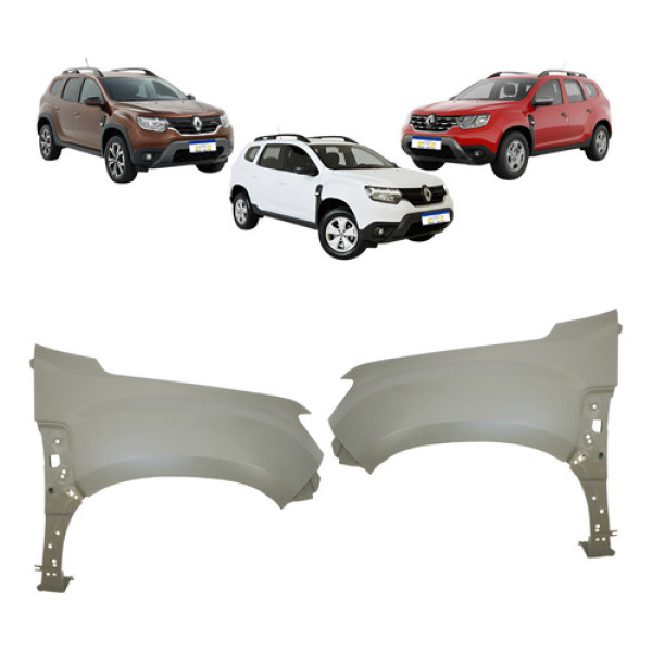 Par Paralama Renault Duster 2021 2022 2023 2024 2025 2026