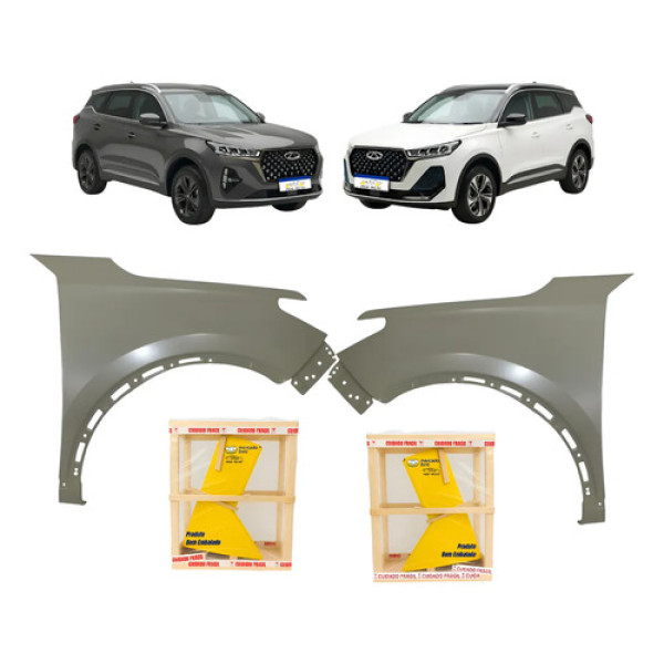 Par Paralama Chery Tiggo 7 Pro Turbo 2023 2024 2025 2026