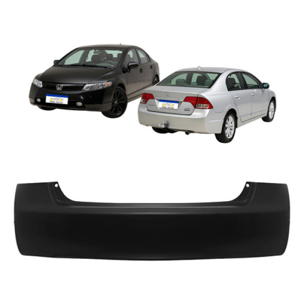Parachoque Traseiro Honda Civic 2007 2008 2009 2010 2011 