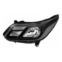 Farol Esquerdo Friso Preto Chevrolet S10 2017 A 2023 S/led Esquerdo/motorista