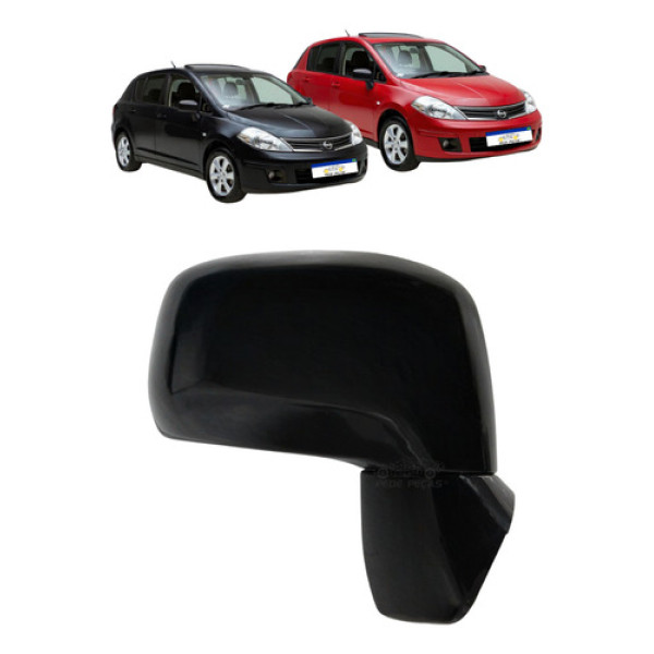 Retrovisor Manual Nissan Tiida 2008 2009 A 2013 Sl S