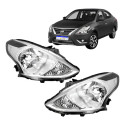 Farol Nissan Versa 2015 2016 2017 2018 2019 2020 2021 Novo