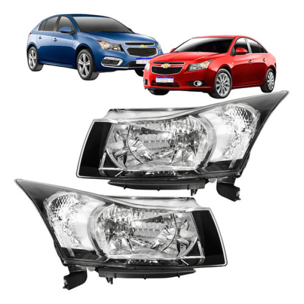 Farol Chevrolet Cruze 2011 2012 2013 2014 2015 2016 Novo