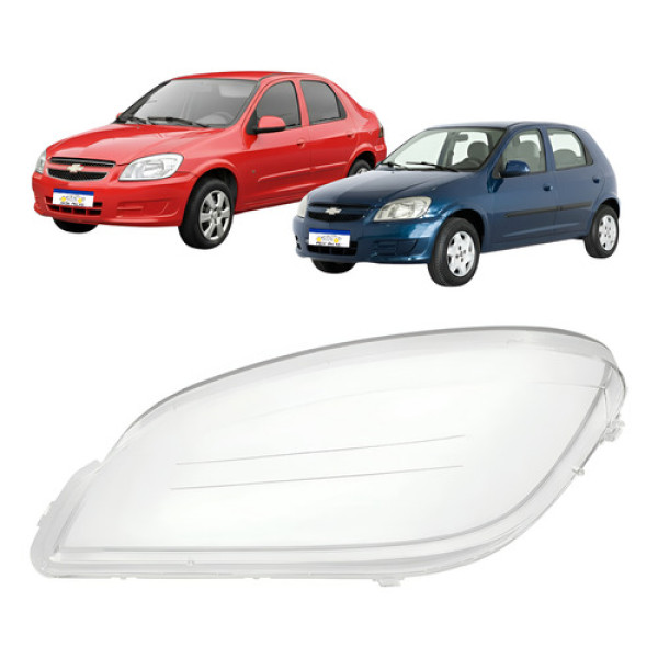 Lente Farol Esquerdo Celta Prisma 2007 2008 2009 2010 A 2016