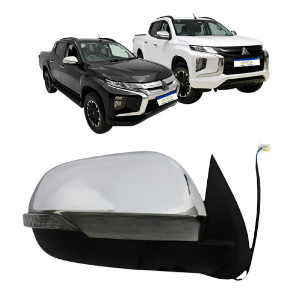 Retrovisor Direito Mitsubishi Triton 2021 A 2025 Elétrico  Direito Retrovisor Direito Mitsubishi Triton 2021 A 2025 Elétrico  Direito