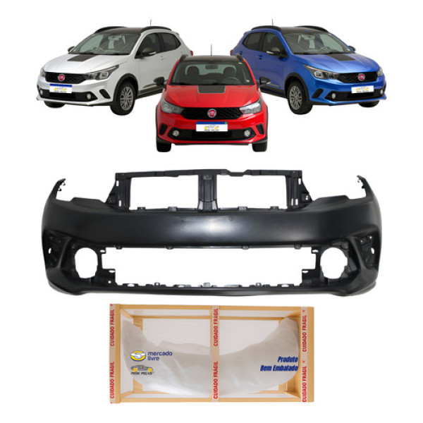 Parachoque Argo Trekking Hgt 2018 2019 2020 2021 2022 Preto