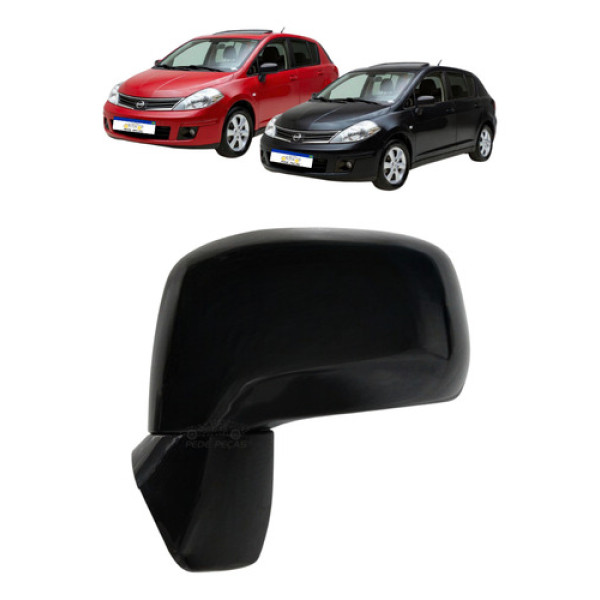 Retrovisor Manual Nissan Tiida 2008 2009 A 2013 Sl S