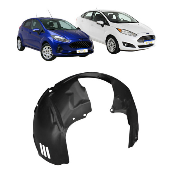 Parabarro Dianteiro Fiesta Sedan 2014 A 2019 Lado Carona