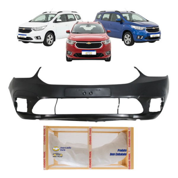 Parachoque Dianteiro Novo Gm Spin Ltz 2019 2020 2021 A 2024 Preto