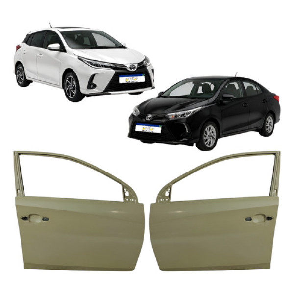 Porta Dianteira Toyota Yaris 2019 A 2025 Xl Xls Xs Plus