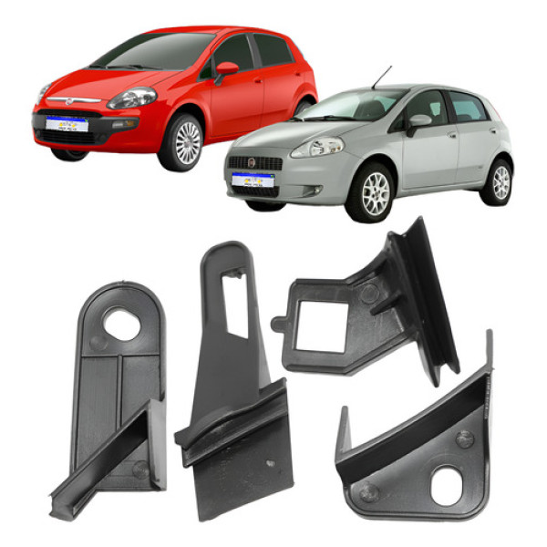 Kit Garra Farol Fiat Punto 2007 2008 2009 2010 2011 A 2017 