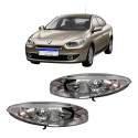 Farol Fluence 2011 A 2015 Elétrico Com Motor Sem Projetor