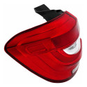 Kit Lanternas Tampa Canto Sandero 2020 2021 2022 C/led Le Esquerdo/motorista Cristal