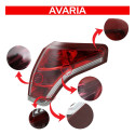 Lanterna C4 Pallas 2007 08 09 10 11 12 2013 C/avaria Ld Direito/passageiro