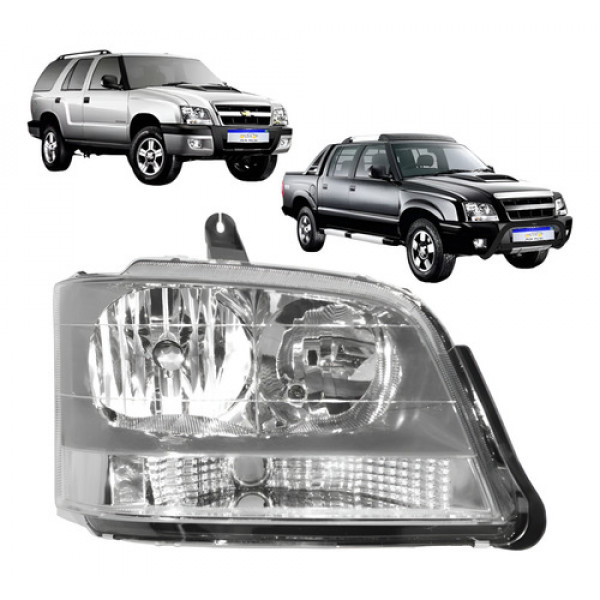 Farol S10 2001 2002 2003 2004 2005 2006 2007 2008 A 2011 L.d